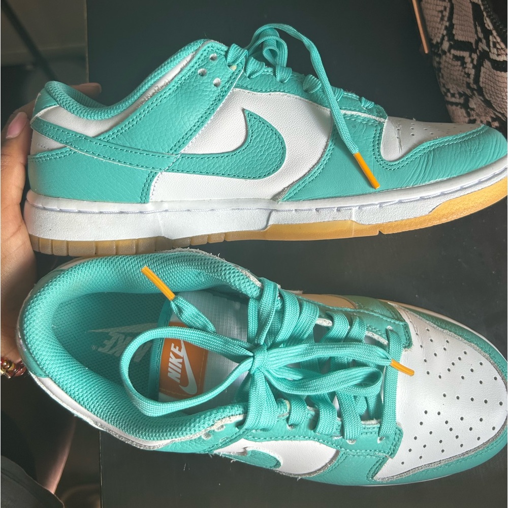 Nike dunk low teal